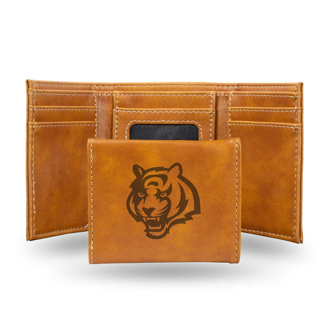 Cincinnati Bengals Wallet Trifold Laser Engraved-0