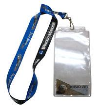 Lanyard with Credential Holder CWS 2010 Design - Team Fan Cave