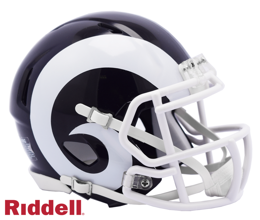 Los Angeles Rams Helmet Riddell Replica Mini Speed Style 2017-2019 T/B ...