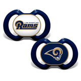 Los Angeles Rams Pacifier 2 Pack - Team Fan Cave