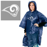 Los Angeles Rams Rain Poncho-0