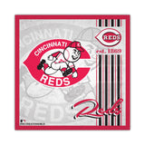 Cincinnati Reds Sign Wood 10x10 Album Design - Special Order-0