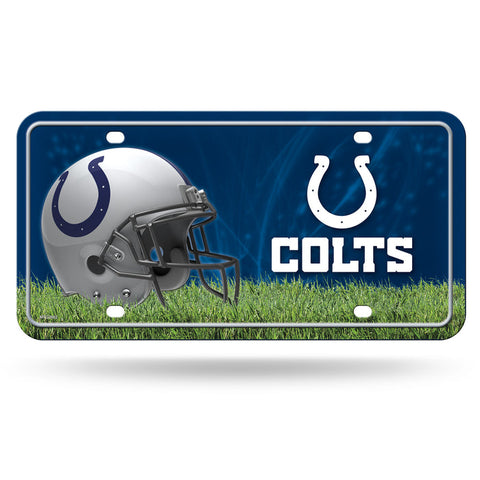 Indianapolis Colts License Plate Metal Alternate-0