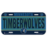 Minnesota Timberwolves License Plate