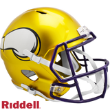 Minnesota Vikings Helmet Riddell Replica Full Size Speed Style FLASH Alternate-0