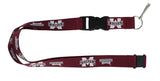 Mississippi State Bulldogs Lanyard Maroon - Special Order - Team Fan Cave