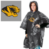 Missouri Tigers Rain Poncho - Team Fan Cave