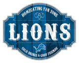 Detroit Lions Sign Wood 12 Inch Homegating Tavern-0