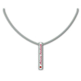 Arizona Cardinals Necklace Silver Bar-0