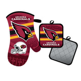 Arizona Cardinals Oven Mitt and Pot Holder Set-0