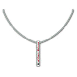 Atlanta Falcons Necklace Silver Bar-0