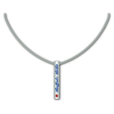 Buffalo Bills Necklace Silver Bar-0