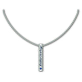 Dallas Cowboys Necklace Silver Bar-0