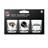 Jacksonville Jaguars Shot Glass Set 3 Pack-0