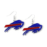 Buffalo Bills Earrings Glitter Dazzle-0