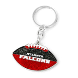 Atlanta Falcons Keychain Football Glitter-0