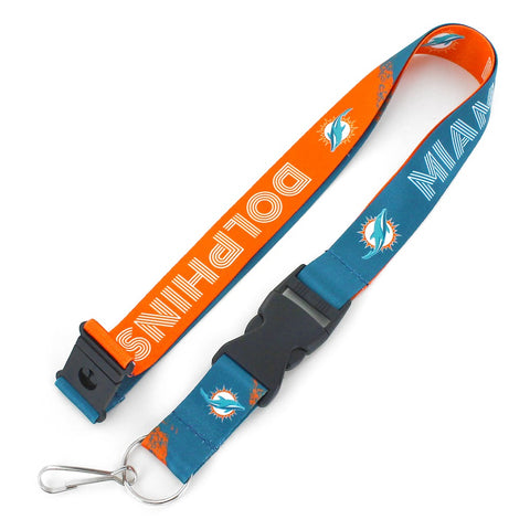Miami Dolphins Lanyard Crossfade Design-0