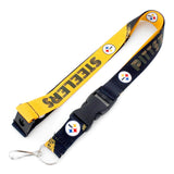 Pittsburgh Steelers Lanyard Crossfade Design-0
