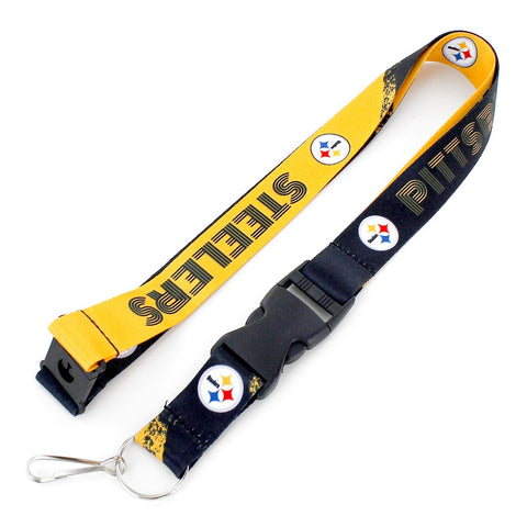 Pittsburgh Steelers Lanyard Crossfade Design-0