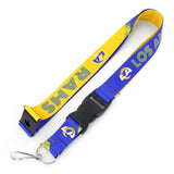 Los Angeles Rams Lanyard Crossfade Design-0