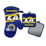 Los Angeles Rams Oven Mitt and Pot Holder Set-0