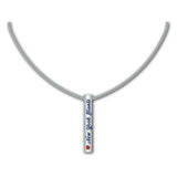New York Giants Necklace Silver Bar-0