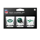 New York Jets Shot Glass Set 3 Pack-0