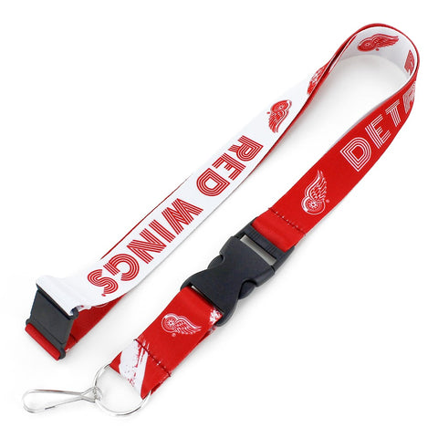 Detroit Red Wings Lanyard Crossfade Design Special Order-0