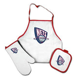 New Jersey Nets Grilling Apron Set - Team Fan Cave