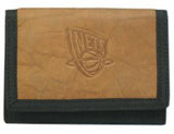 New Jersey Nets Leather/Nylon Embossed Tri-Fold Wallet - Team Fan Cave