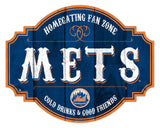 New York Mets Sign Wood 12 Inch Homegating Tavern