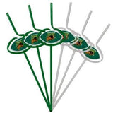 North Dakota State Bison Team Sipper Straws - Team Fan Cave