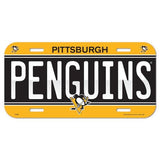 Pittsburgh Penguins License Plate Plastic