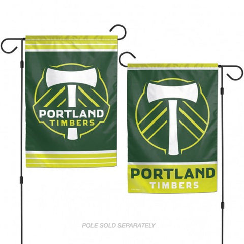 Portland Timbers Flag 12x18 Garden Style 2 Sided - Special Order-0