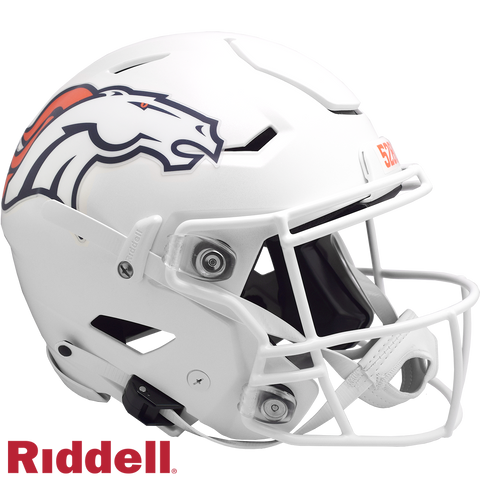 Denver Broncos Helmet Riddell Authentic Full Size SpeedFlex Style On-Field Alternate 2024 - Special Order-0
