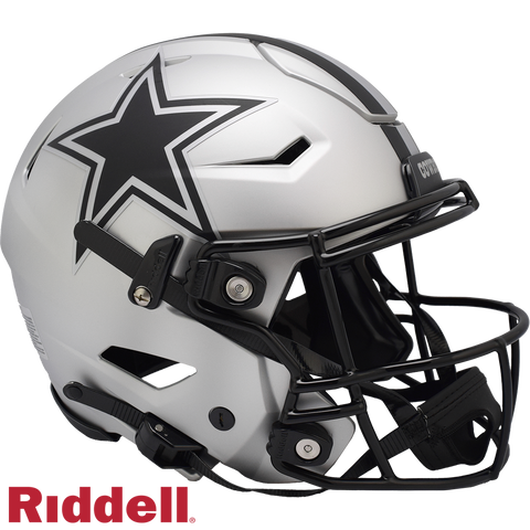 Dallas Cowboys Helmet Riddell Authentic Full Size SpeedFlex Style Rave Alternate-0