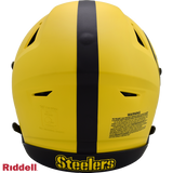Pittsburgh Steelers Helmet Riddell Authentic Full Size SpeedFlex Style Rave Alternate-1