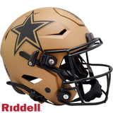 Dallas Cowboys Helmet Riddell Authentic Full Size SpeedFlex Style Salute To Service 2023-0