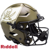 Tampa Bay Buccaneers Helmet Riddell Authentic Full Size SpeedFlex Style Salute To Service 2022-0