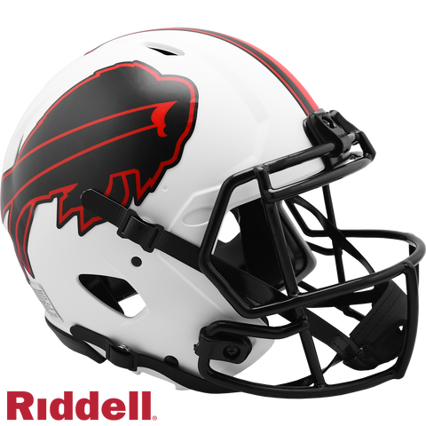 Buffalo Bills Helmet Riddell Authentic Full Size Speed Style Lunar Eclipse Alternate-0