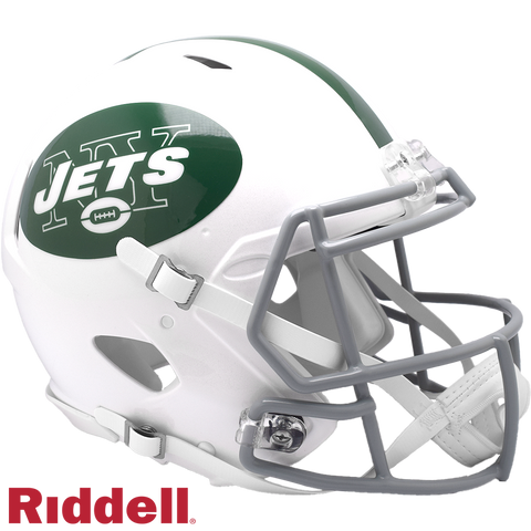 New York Jets Helmet Riddell Authentic Full Size Speed Style On-Field Alternate 2024 #2 - Special Order-0