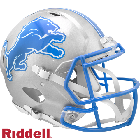 Detroit Lions Helmet Riddell Authentic Full Size Speed Style 2024-0
