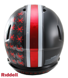 Ohio State Buckeyes Helmet Riddell Authentic Full Size Speed Style Black Alternate-0
