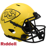Kansas City Chiefs Helmet Riddell Authentic Full Size Speed Style Rave Alternate-0