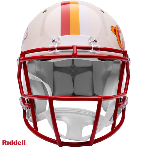 Kansas City Chiefs Helmet Riddell Authentic Full Size Speed Style Retro Collection-0