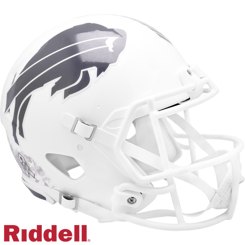 Buffalo Bills Helmet Riddell Authentic Full Size Speed Style Salute To Service 2024-0
