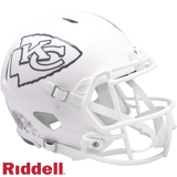 Kansas City Chiefs Helmet Riddell Authentic Full Size Speed Style Salute To Service 2024-0