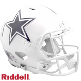 Dallas Cowboys Helmet Riddell Authentic Full Size Speed Style Salute To Service 2024-0