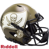 Tampa Bay Buccaneers Helmet Riddell Authentic Full Size Speed Style Salute To Service 2022-0