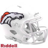 Denver Broncos Helmet Riddell Replica Mini Speed Style On-Field Alternate 2024-0